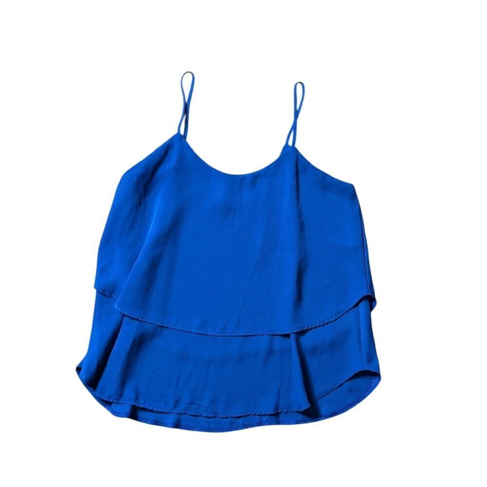 Alya Women's Royal Blue Thin Strap Short Top - Picture 3 of 6
